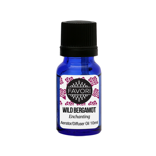 Sentence with replaced product:
Bottle of FAVORI Scents Wild Bergamot Aerator/Diffuser (AD) Aroma Oil, 10ml.