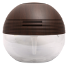 Wenge-colored oil humidifier with a clear base.