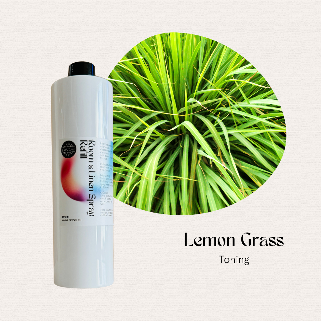 FAVORI Scents Refill – Regular Room & Linen Air Spray (AS) 500ml, ideal as an anti-microbial air freshener.