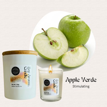 Light the All Occasion soy candle by FAVORI Scents, perfect for eco-friendly candle lovers.