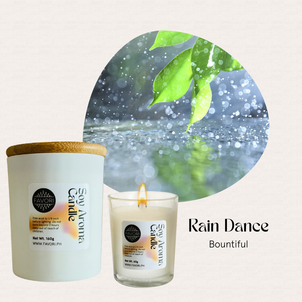 FAVORI Scents All Occasion soy candle with wooden lid, eco-friendly—perfect for any setting.
