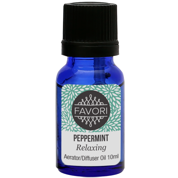 A FAVORI Scents Peppermint Aerator/Diffuser (AD) Aroma Oil, 10ml.